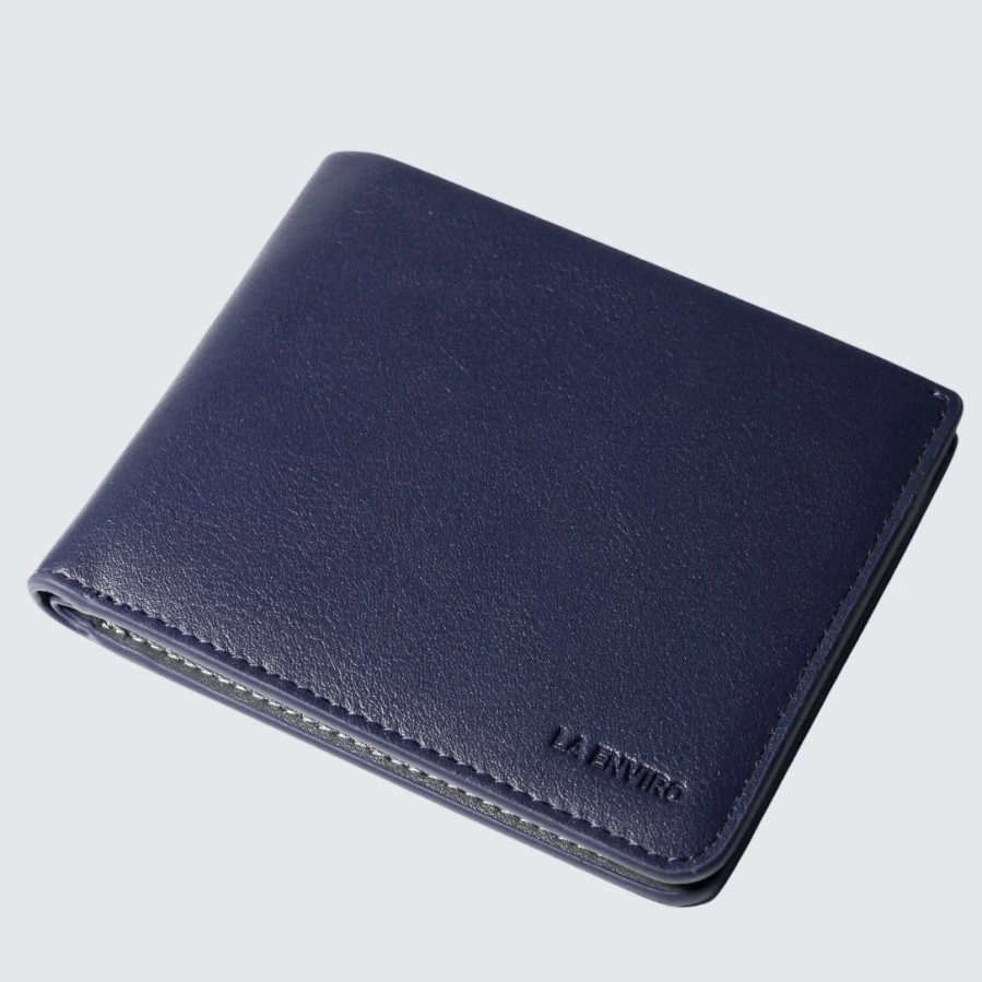 LA ENVIRO Newtown Blue Eco-Friendly Wallet for Men & Women