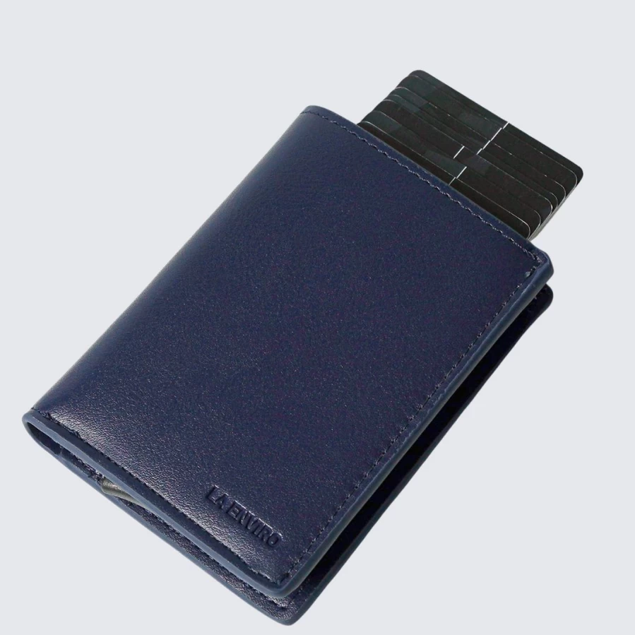 LA ENVIRO Stanley Blue Eco-Friendly Minimalist Wallet for Men & Women