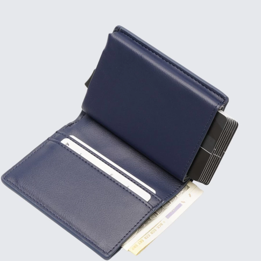 LA ENVIRO Stanley Blue Eco-Friendly Minimalist Wallet for Men & Women